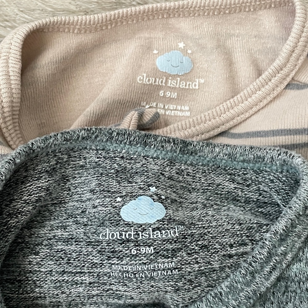 SOLD Cloud Island sleepers size 6-9 months - Picture 5 of 5